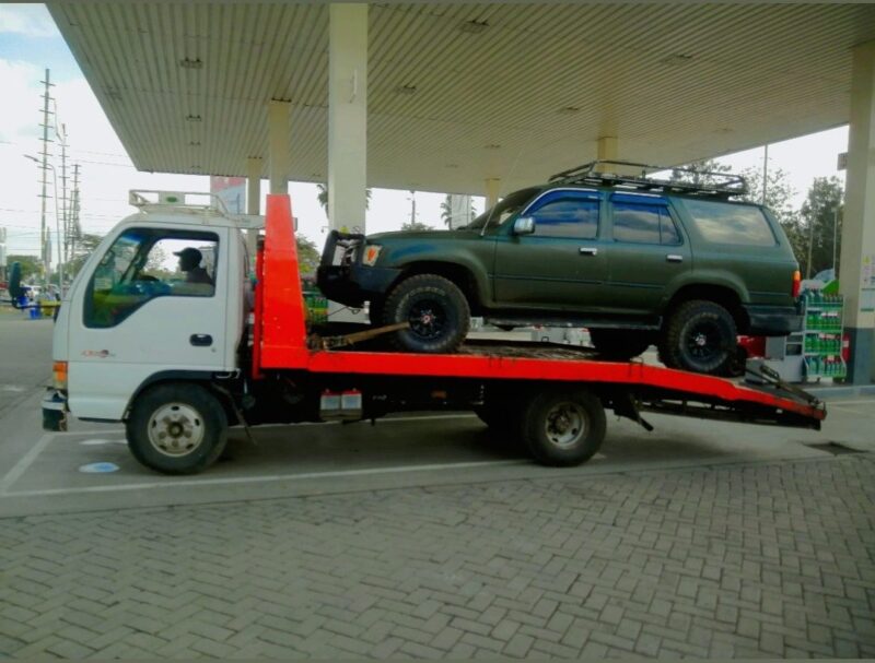 Towing and breakdown services in banana and Gachie Kiambu